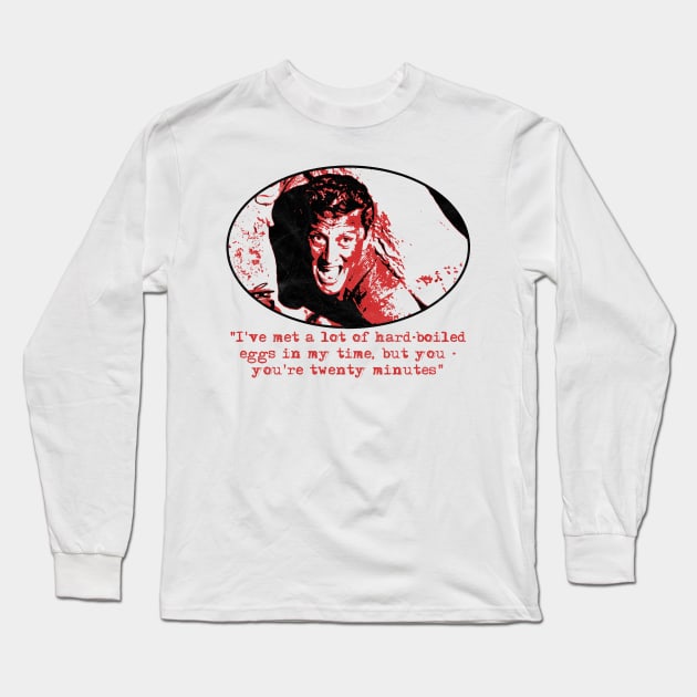 Kirk Douglas / Ace In The Hole / Film Noir / Hard Boiled / Light BG Long Sleeve T-Shirt by RCDBerlin